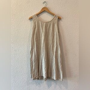 Linen Braided Long Tank Top